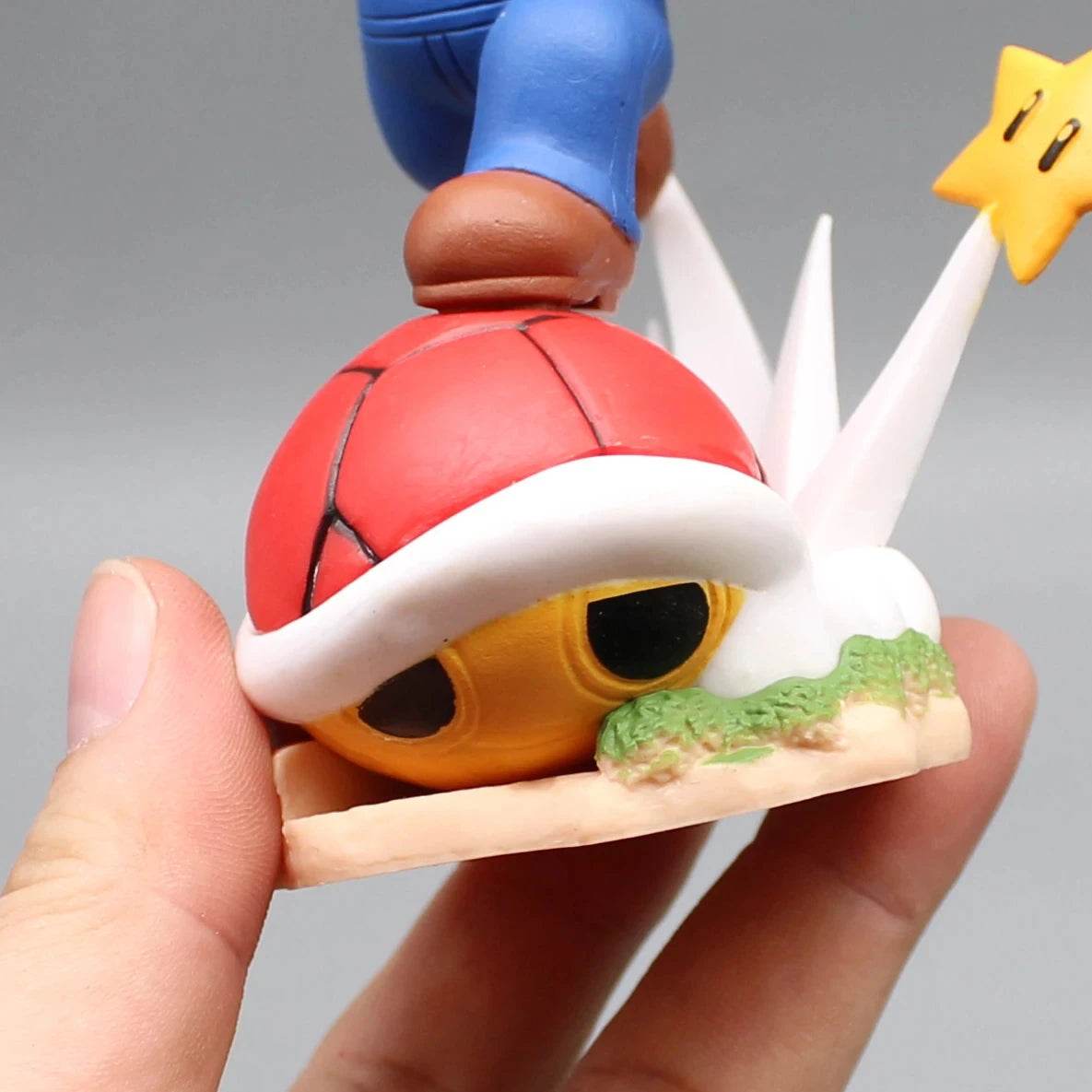 Super Mario Anime Figure Cartoon Grand Running Mario Bros anime Action Figurine PVC Statue Model Collection Desk Doll Toy Gifts - AIAZ