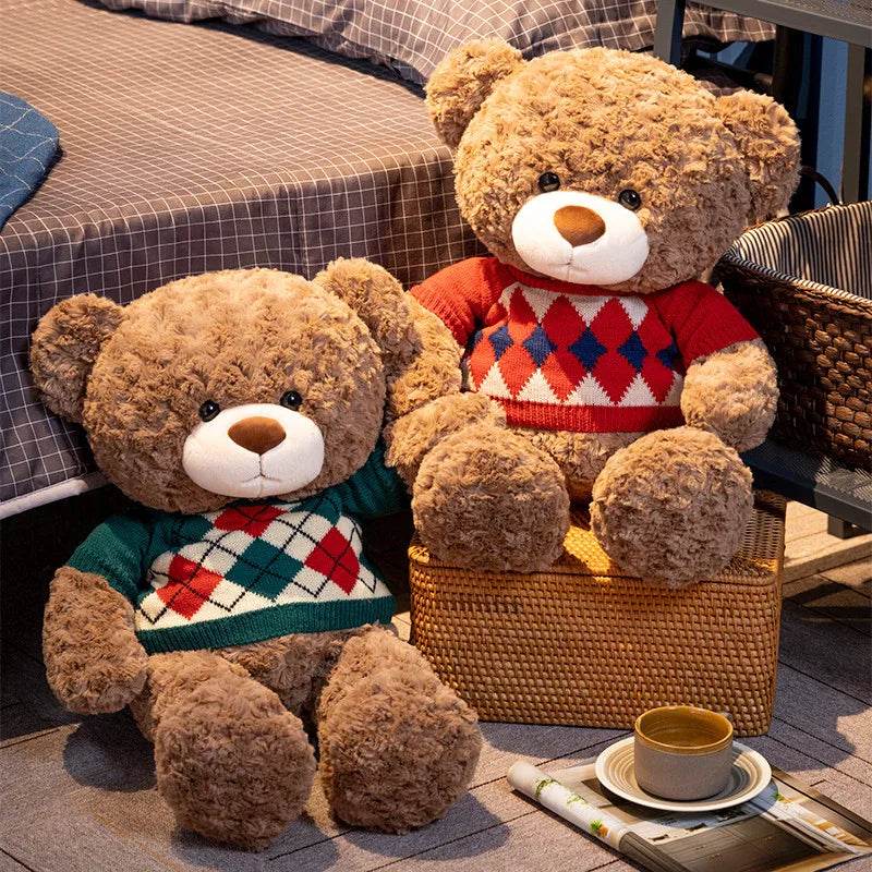 High Quality Toy Kawaii Cartoon Huggale Big Teddy Bear Plush Toys Stuffed Plush Animals Bear Doll Birthday Gift For Children - AIAZ