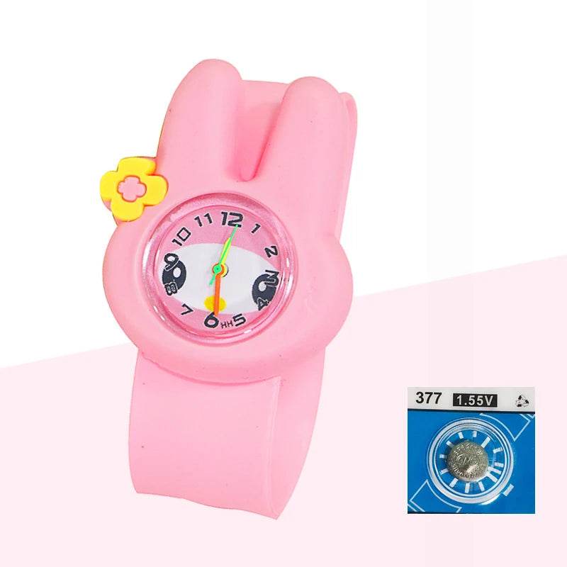 Baby Birthday Gift Children Toys Watches Cartoon Animal Dial Bracelet Kids Watches for Boy Girl 2-15 Years Old Child Clock - AIAZ