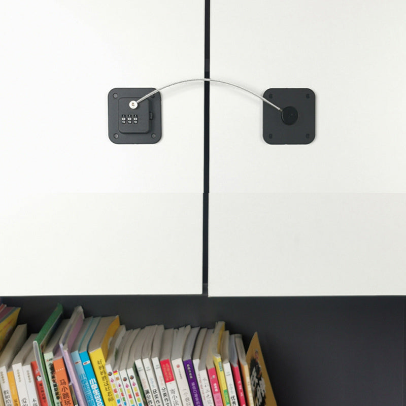 High-end Fridge Lock, Keep Your Food and Kids Safe with Our Refrigerator Lock - No Keys Needed, Combination Lock for Fridge, Pan