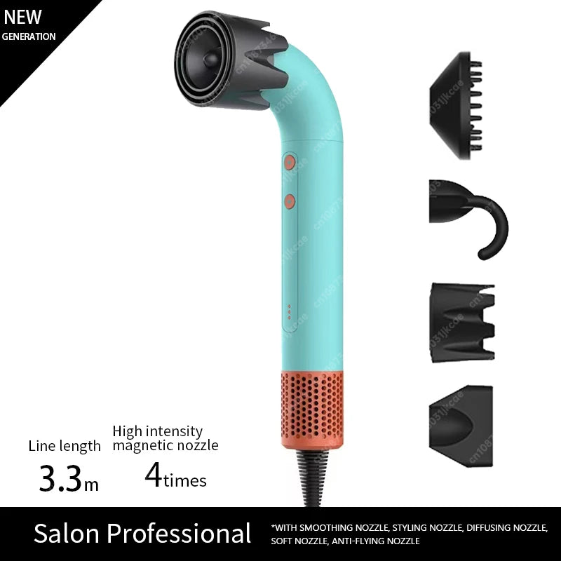 Professional Super Hair Dryer Personal Hair Care Styling Negative ion Salon Tool Constant Anion Electric Leafless Hair Dryers