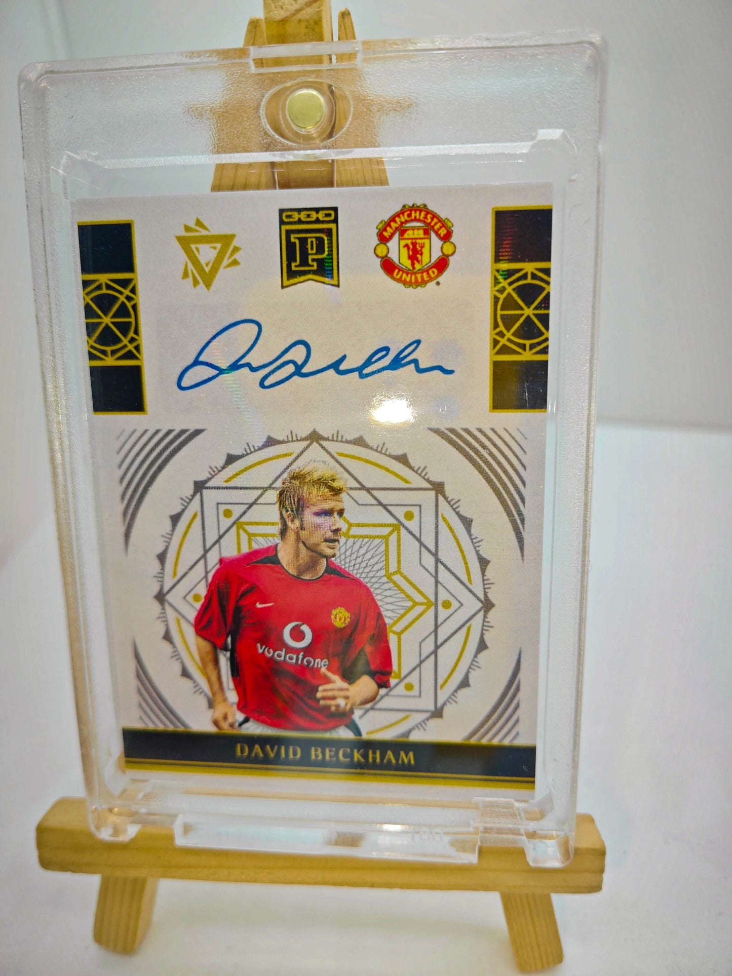Panini collectible card laser flash DIY Messi Cristiano Ronaldo Kylian Mbappe David Beckham Card bricks Holiday gifts 1.5mmthick - AIAZ