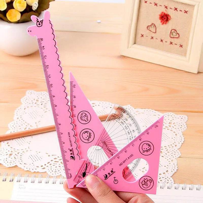 Special! Hawaiian Scale School Supplies Animal Fixing Tools Creative Cartoon Giraffe Shape Colors Random - AIAZ