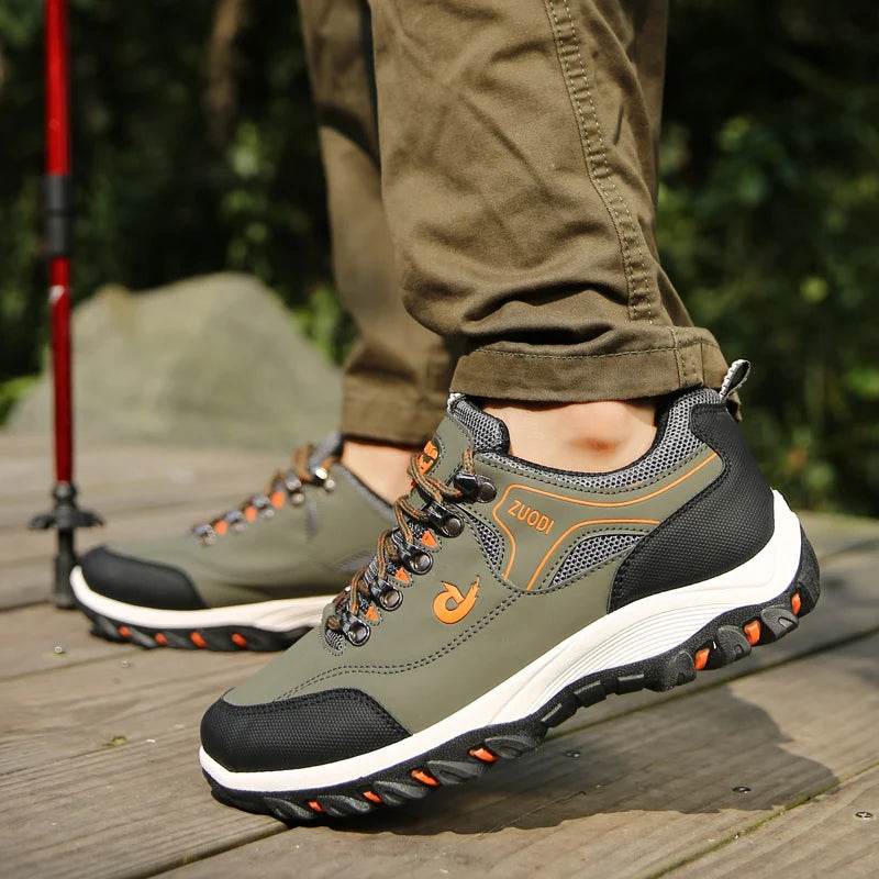Men Shoes Leather Casual Shoes For Men Sneakers Spring Autumn Winter Shoes For Male Tennis Lightweight Walking Shoes - AIAZ