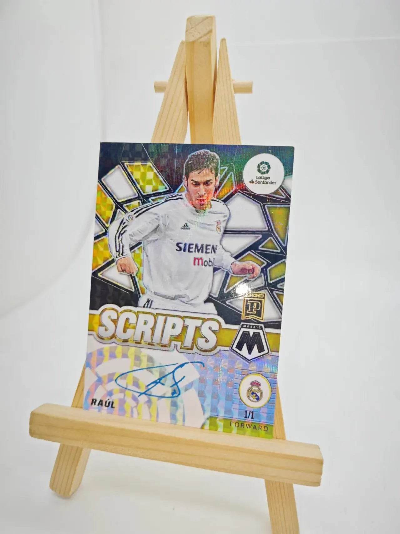 Panini collectible card laser flash DIY Messi Cristiano Ronaldo Kylian Mbappe David Beckham Card bricks Holiday gifts 1.5mmthick - AIAZ