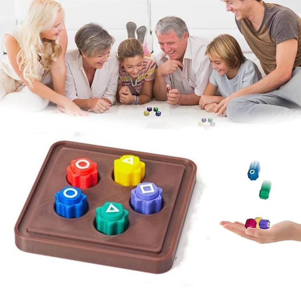 Korean Traditional Play Game Fun Gonggi Jack Stone Pebbles Set Hand Eye Coordination Training Toy Gong gi Set Party Board Game - AIAZ