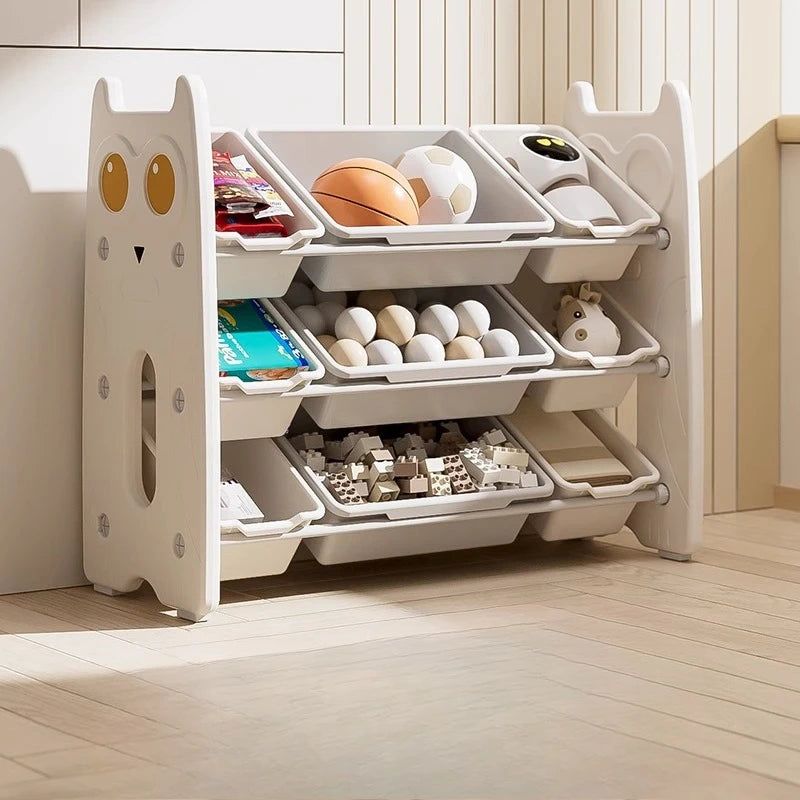 Children's Toy Storage Rack, Floor Standing Multi-layer Storage Rack, Easy Classification and Organization Storage Rack