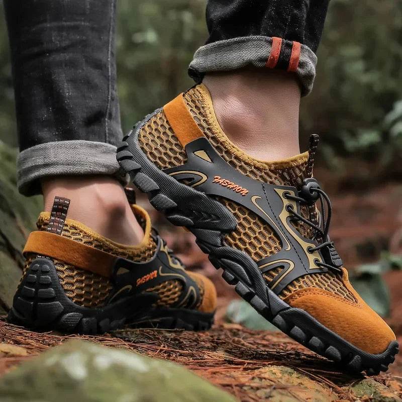 Wear-resistant Shoes for Men Hiking Shoes Jogging Trekking Sneakers Fast Zapatos Outdoor Hombre Invierno Outdoor Anti-slip - AIAZ