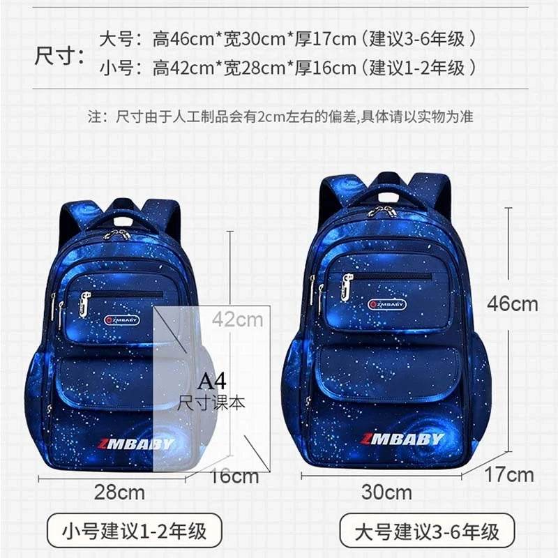 Back to School Adjustable Kids School Backpack for Boys Girls Lightweight Growth Design Waterproof Elementary Primary school Boo - AIAZ