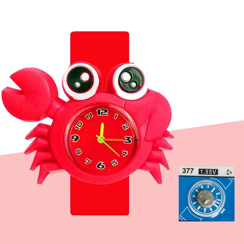 Baby Birthday Gift Children Toys Watches Cartoon Animal Dial Bracelet Kids Watches for Boy Girl 2-15 Years Old Child Clock - AIAZ