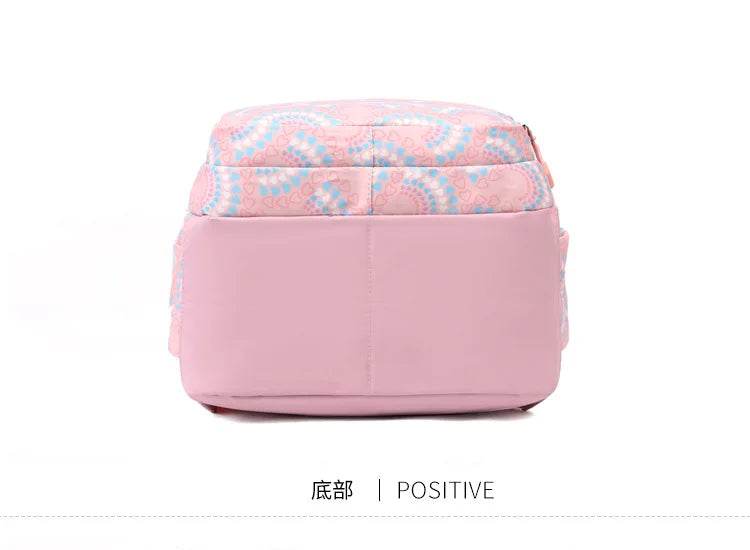 School Bags Girls Casual Travel Backpack Children Middle School Students Backpacks Business Oxford Waterproof Rucksack No Wheel - AIAZ
