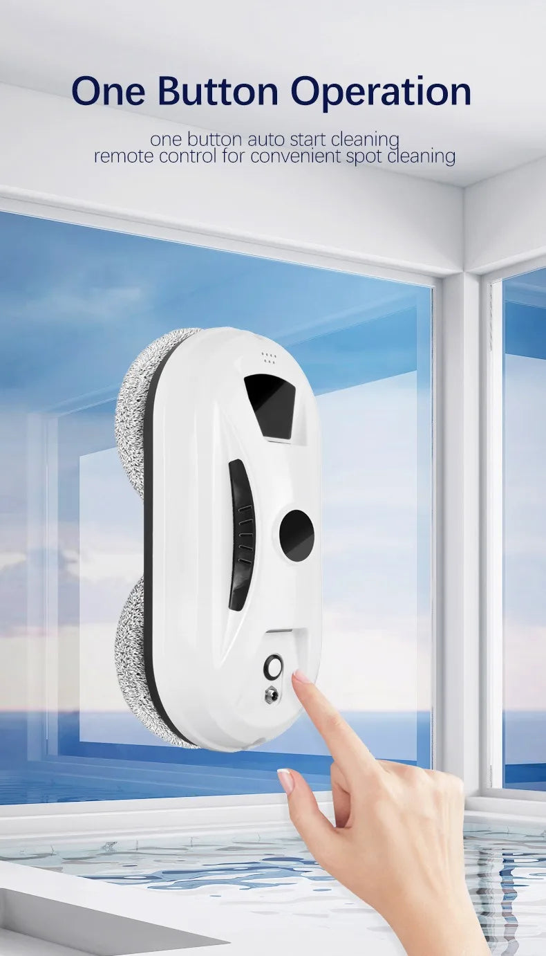 Window Cleaning Robot Window Washer Robot Home Appliance Vacuum Cleaner Window Cleaner Electric Glass With Remote Control