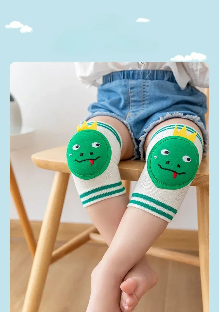 Summer Children Knee Pads Baby Crawling Learning To Walk Anti Leg Pads Baby Knee Pads Elbow Pads