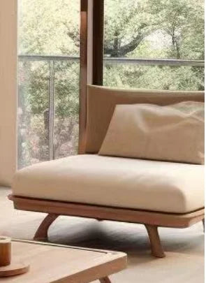 Minimalistic Wooden Sofa Stools Recliners Modern 3 Seater Lazy Living Room Couch Lounge Mini China Sofas Camas Furniture