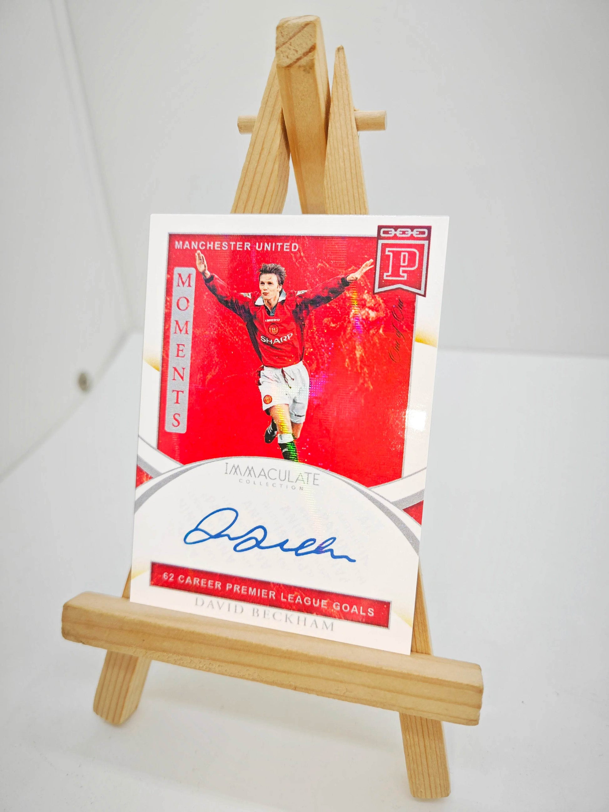 Panini collectible card laser flash DIY Messi Cristiano Ronaldo Kylian Mbappe David Beckham Card bricks Holiday gifts 1.5mmthick - AIAZ