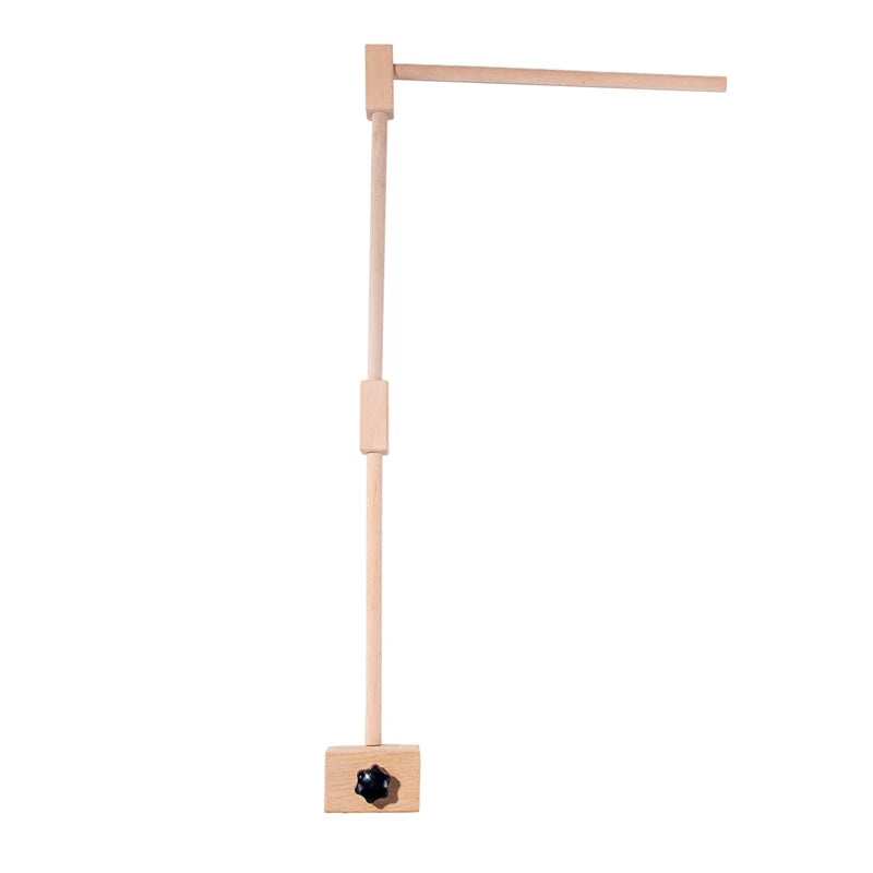 Baby Crib Mobile Wooden Wind Chime Bed Bell, Animal Crib Mobile With Music for Girls and Boys, Mobile for Bassinet Room Decor