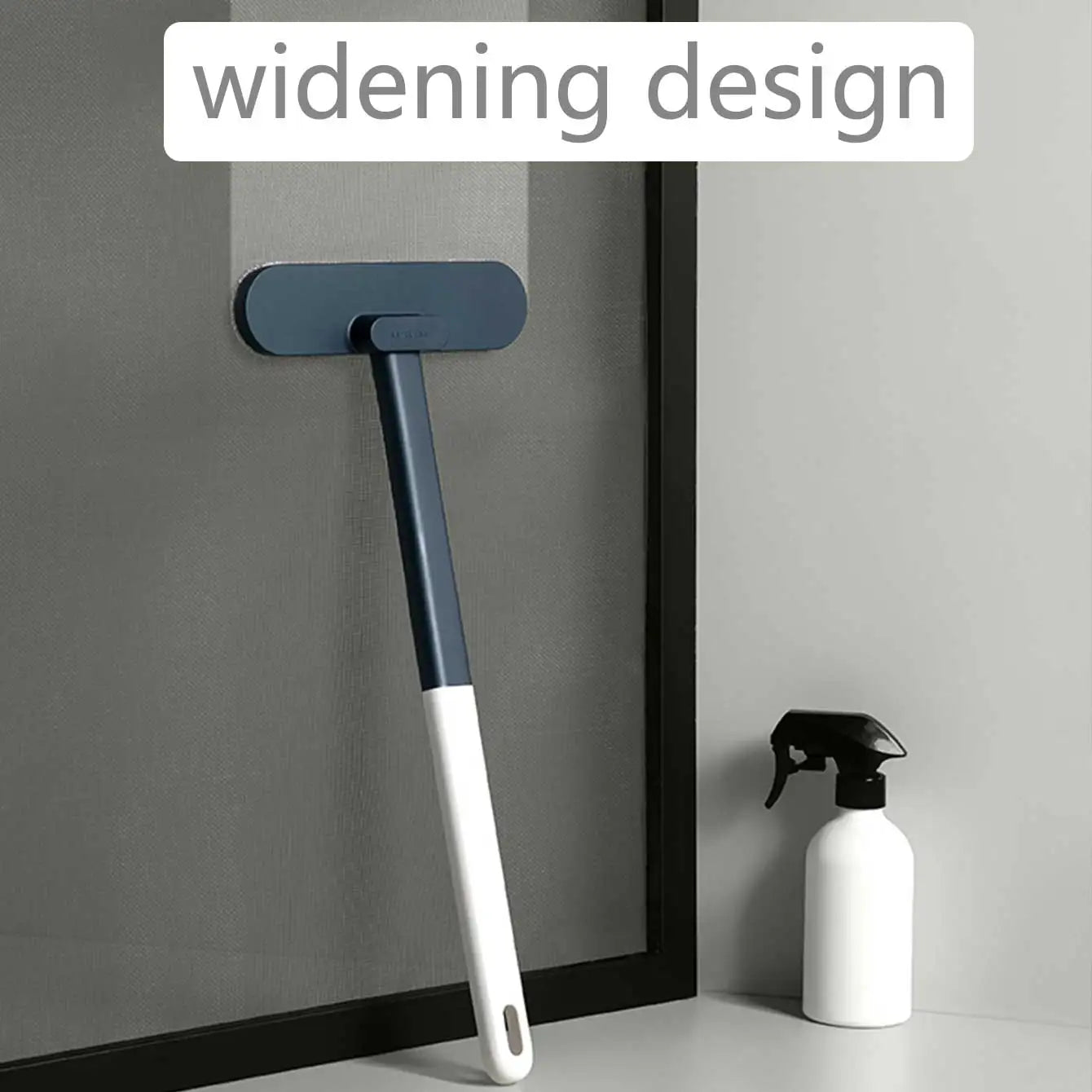 1 multifunctional long handled window brush, wet and dry dual-usecleaning brush,glass brush,sofa,wall, pet hair, carpet cleaning