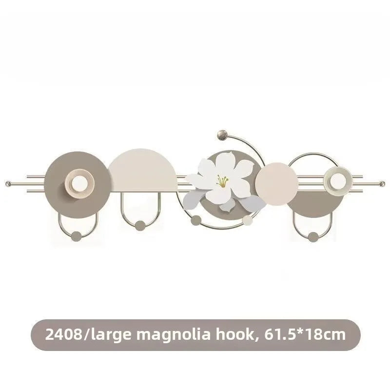 Iron Wall Hanging Grind Smooth Coat Hanger Hooks Hat Organization Creative Door Hanger Storage Rust-proof Home Storage