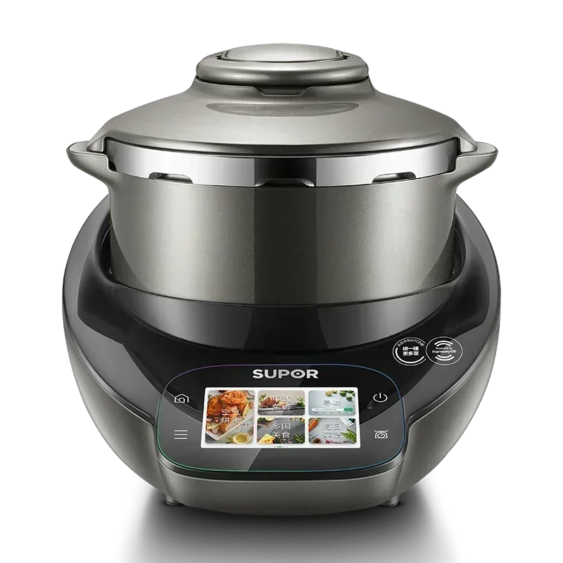 220V SUPOR Small C Master Chef Machine Smart Stir Fry Cooking Robot Multi-Function Automatic Kitchen Appliance AE