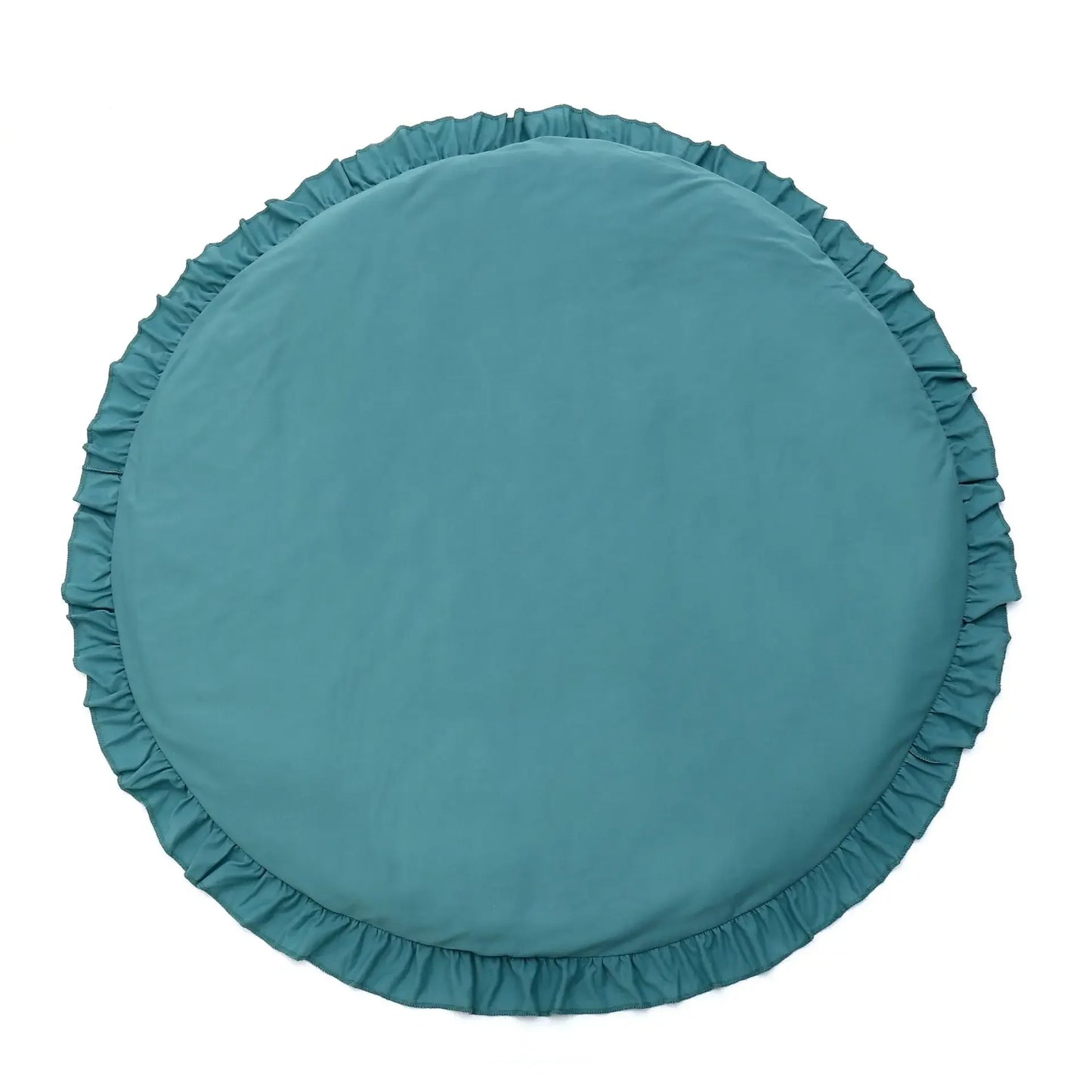 100cm Newborn Baby Padded Play Mats Soft Cotton Crawling Mat Girls Game Rugs Round Floor Carpet For Kids Interior Room Decorate