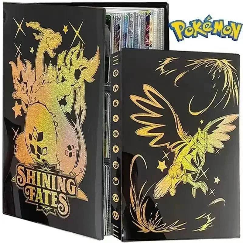 2025 New 9-Pocket Page 432Pcs Holder Album Toys Collections Pokemones Cards Album Book Top Loaded List Toys Gift for Children - AIAZ