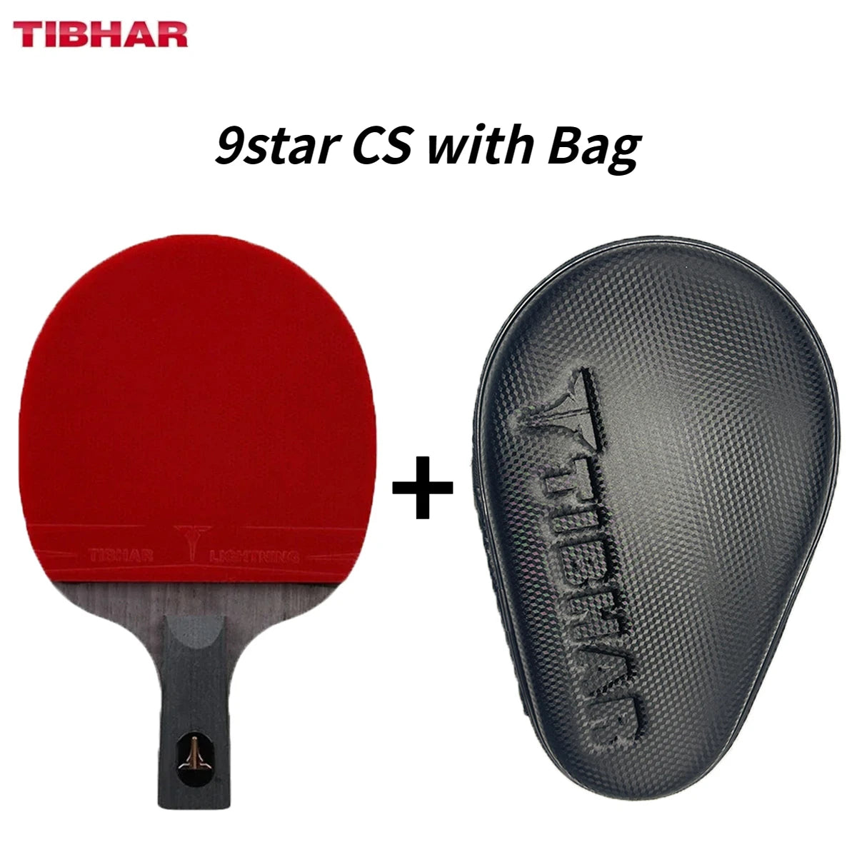 TIBHAR 6/7/8/9 Star Table Tennis Racket Superior Sticky Rubber Carbon Blade Ping Pong Rackets Professional Pimples-in Sticky