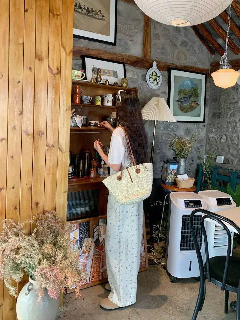 Jumpsuits Women Cute Lively Fashion Simple Floral New Autumn All-match Simple Temperament Korean Style Tender Straight Trousers - AIAZ