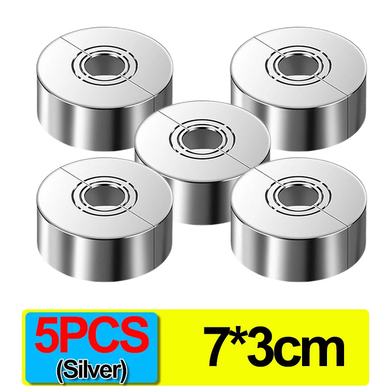 Faucet Decorative Cover Plastic Water Pipe Connector Wall Covers Heighten Valve Panel Shower Kitchen Bathroom Tap Accessories