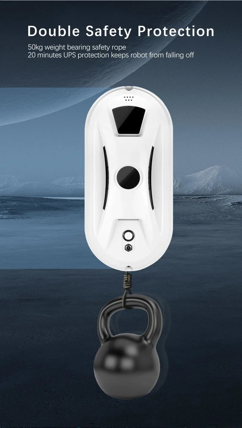 Window Cleaning Robot Window Washer Robot Home Appliance Vacuum Cleaner Window Cleaner Electric Glass With Remote Control