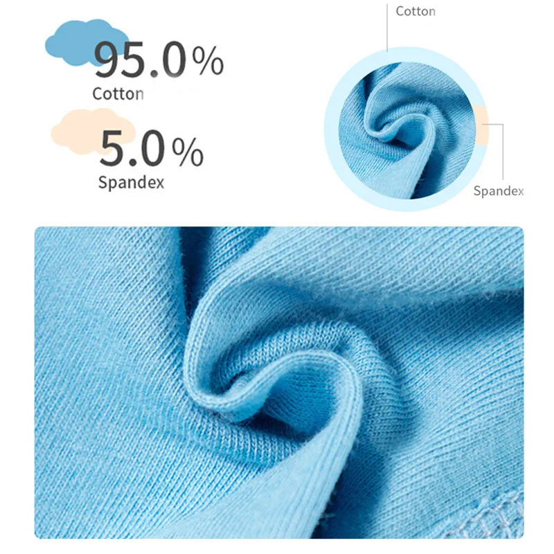 4 Pcs/Lot Children's Underwear Boys Panties Underpants Dinosaurs Helicopters Cars Cotton Breathable Kids Shorts Boy Boxer Briefs