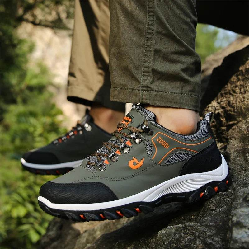 Men Shoes Leather Casual Shoes For Men Sneakers Spring Autumn Winter Shoes For Male Tennis Lightweight Walking Shoes - AIAZ