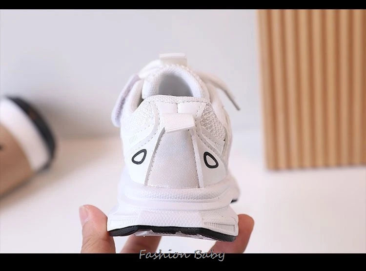 Spring/Autumn Breathable Mesh Casual Shoes for Boys Girls Kids Sneakers Footwears Flats Sport Running Shoes 3 Color