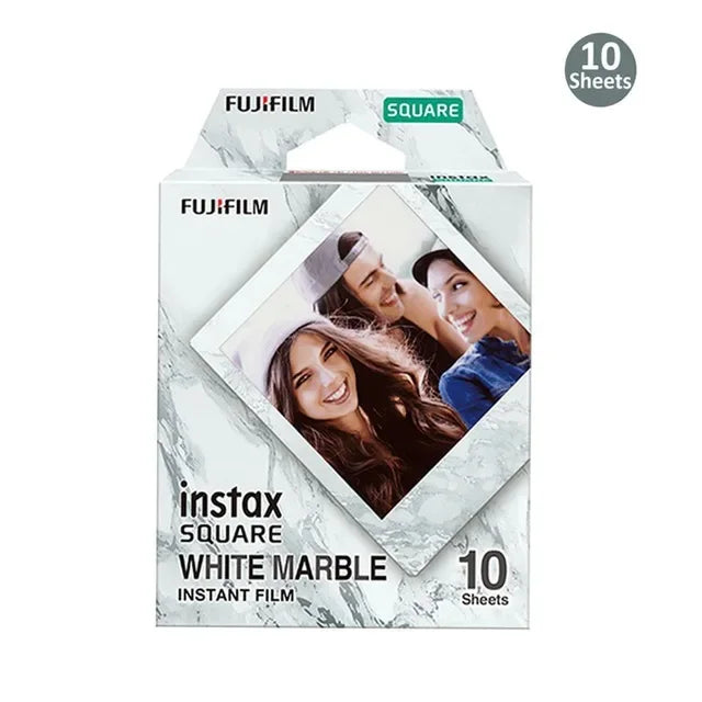 Fujifilm Instax Square film White Edge Photo Paper 10-100 Sheets For Instax SQ10 SQ6 SQ20 SQ40 Instant Camera Share SP-3 Printer