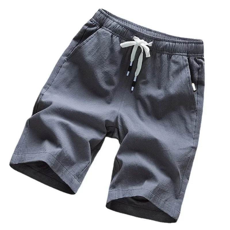 2025 Summer New Men's Fashion Leisure Brand Shorts Outdoor Sports Running Gym Fitness Training Loose Large Straight Shorts - AIAZ