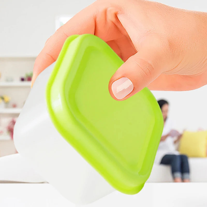 5Pcs Mini Small Snack Organizer Ketchup Salad Seasoning Portable Food Container Kitchen Seasoning Storage Container