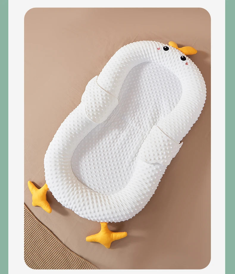 92 Baby Bedside Sleeper - Newborn Lounger Cushion, Anti-Reflux, Sleep Positioner for 0-3 Years, Infant Co-Sleeper.
