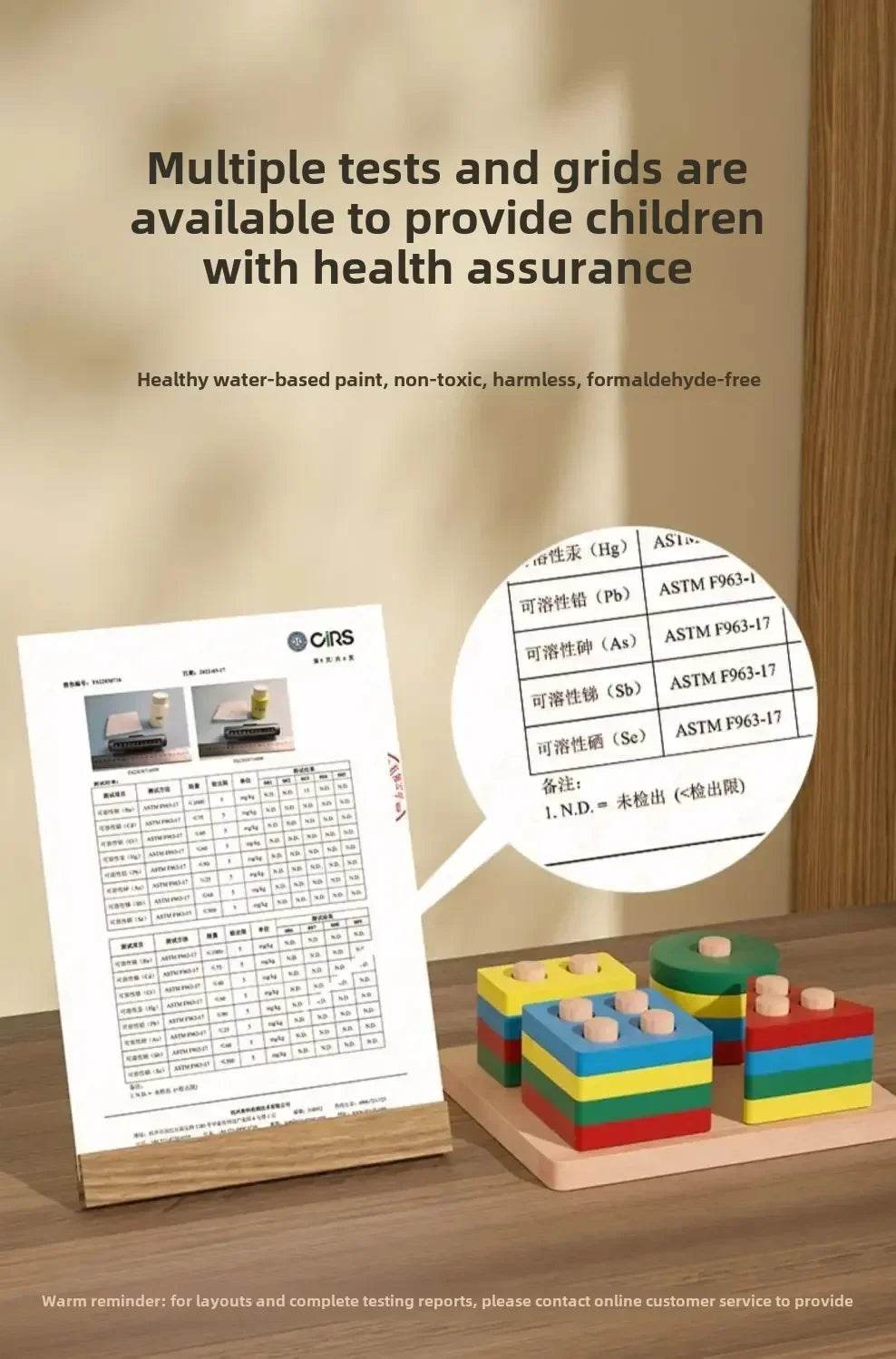 For montessori educate Wooden Sorting Stacking Toys Puzzle for Toddlers and Kids Preschool Fine Motor Skill Toy for 1 Years - AIAZ