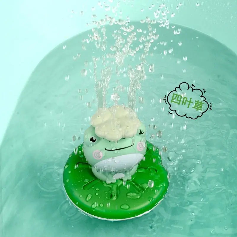 Radish Submarine Shower Baby Bath Toy Infant Play Electric Shower Children Play Water Bath Artifact