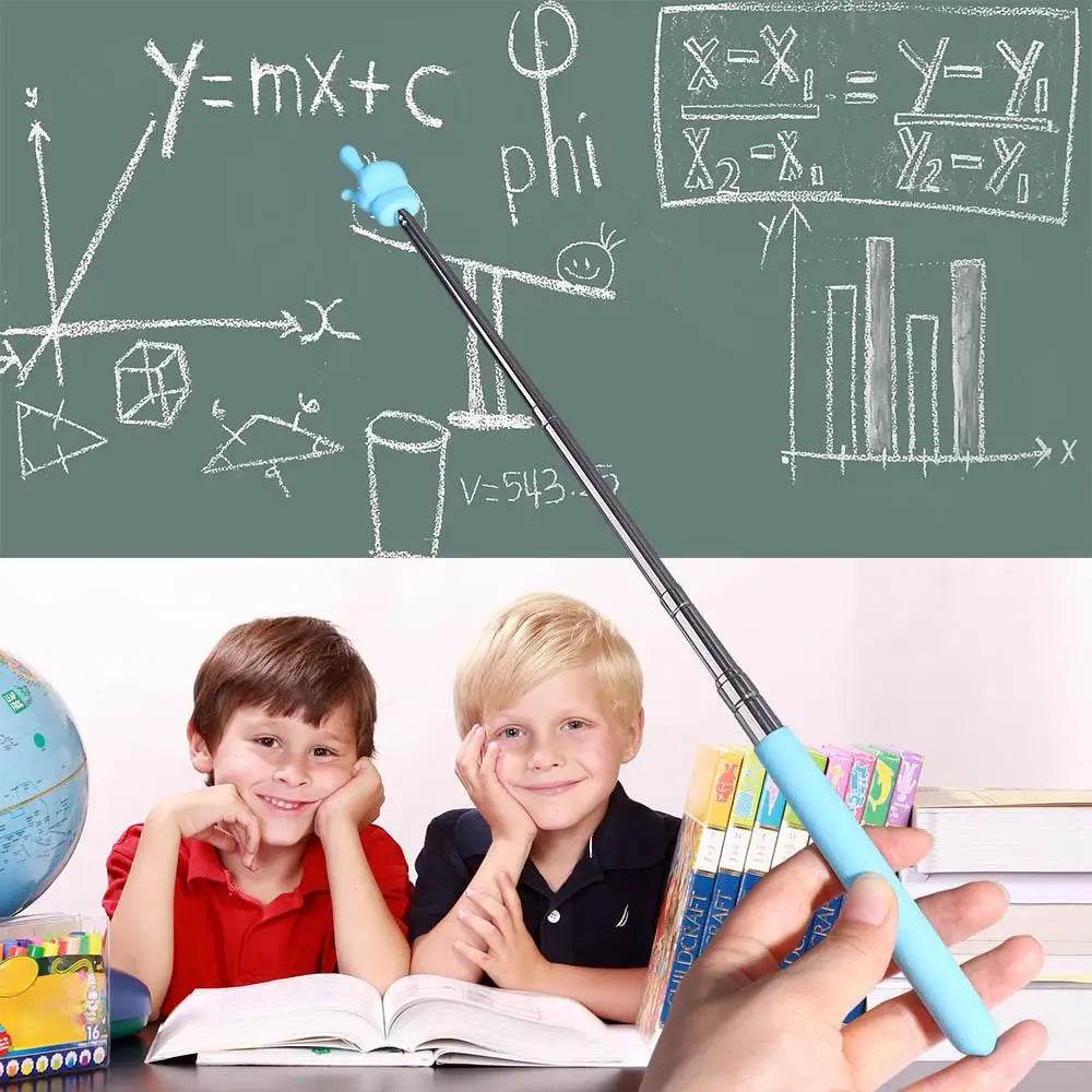 Blackboard Meeting Teacher Supplies Preschool Teaching Tools Finger Reading Guide Teacher's Special Pointer Teaching Stick - AIAZ