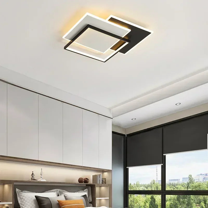 Modern LED Ceiling Lamps Simplicity for Living Room Decor Bedroom Lights Nordic Kitchen Home Decor Indoor Lighting Fixture