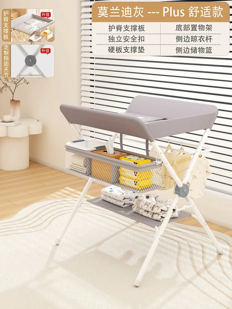 Baby Care Table Portable Multi-functional Baby Changing Table Children's Massage Foldable Bath Table