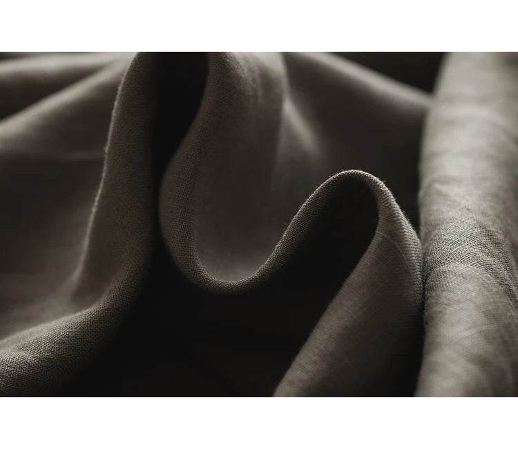 Linen Cotton Sleeveless Long Dress Vintage Slimming A Line Dress For Women Summer Solid O Neck Tank Robe Casual Clothes X1399 - AIAZ