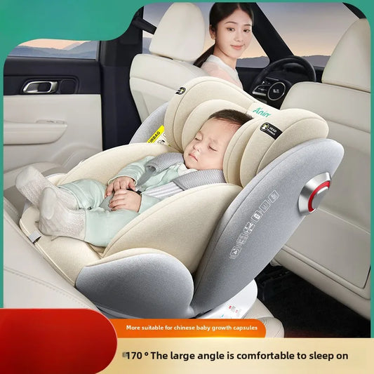 Baby Child Car Seat Can Sit and Lie Down Baby Car Can Sit and Lie Down Small Age Universal 0-4-7 -12 Years Old