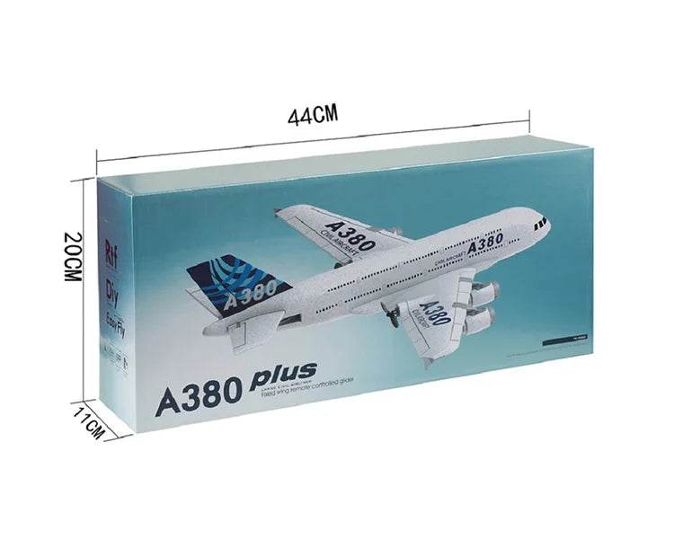 3Ch 2Ch A380 Rc Plane Glider Airplanes Remote Control Foam Aircraft Fixed Wing Aircraft 6 Gyroscope Model Airplane Toys Hobbies - AIAZ