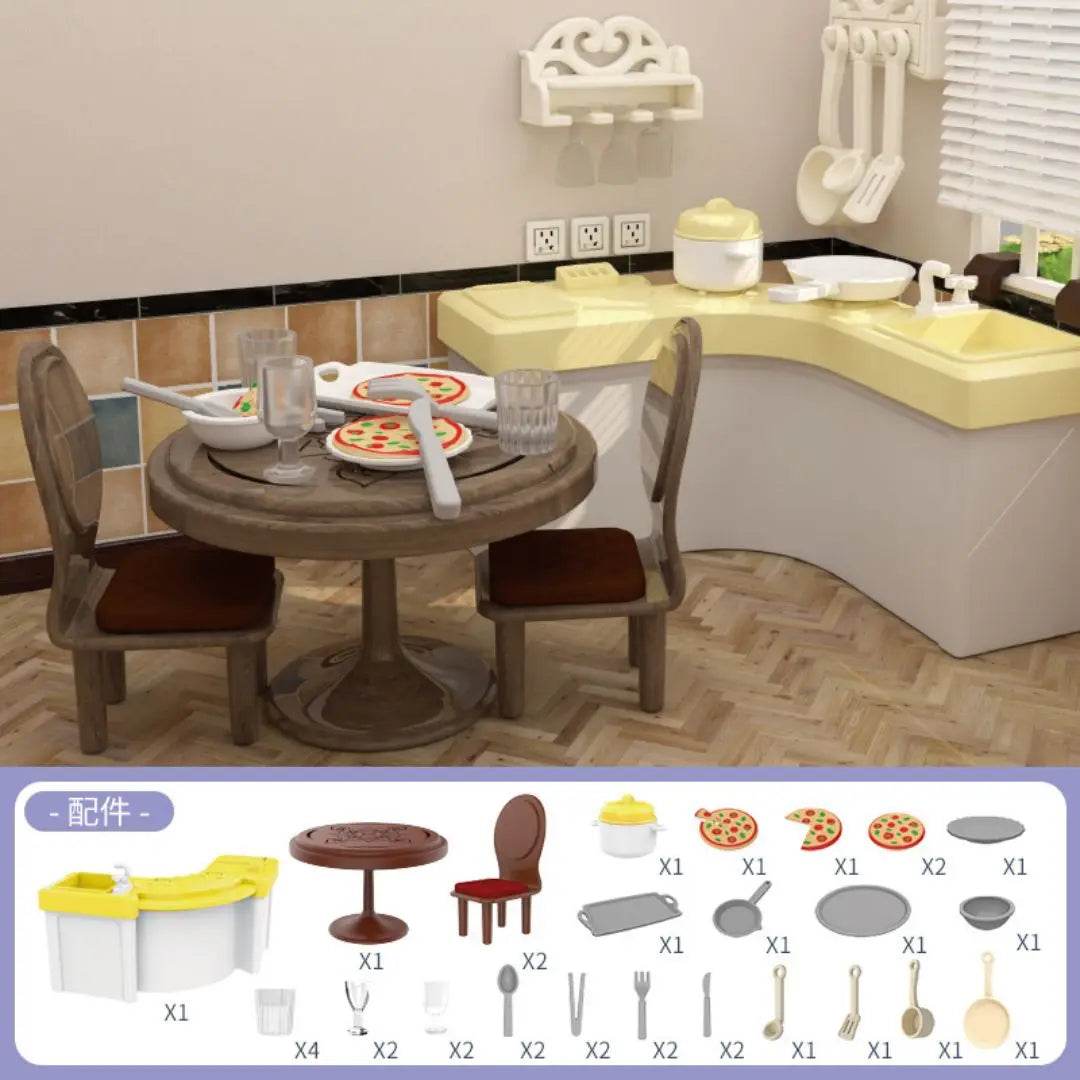 mini supermarket shopping games dollhouse furniture accessories Intellectual education toys for kid family interaction toys - AIAZ