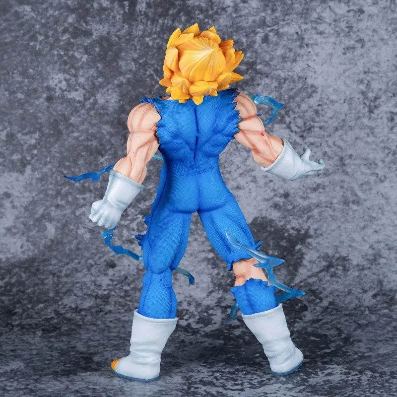 27cm Dragon Ball Self Destructing Vegeta Demonized Vegeta Action Figurin Model Pvc Statue Doll Statue Model Collection Toys Gift - AIAZ