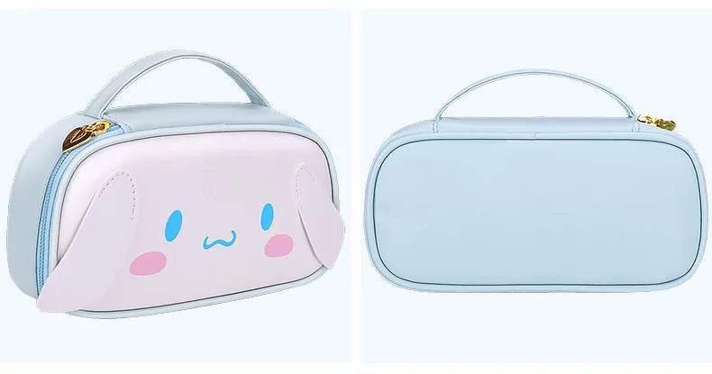 School Supplies Kawaii Pencil Case Stationery for Girls Pupil Cute Writing Bag Sanrio Kuromi Cinamoroll My Melody Student Kids - AIAZ