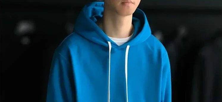 Male Clothes Hooded Solid Sweatshirt For Men No Logo Hoodies Yellow Designer Sweat Shirt Simple Elegant Hot Low Price New In S - AIAZ