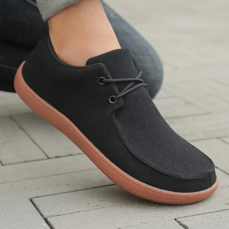 High Quanlity Wide Barefoot Non-slip Casual Walking Shoes Comfortable Footwear Shoe Classic Fashion Men's Sneakers Plus Size 46