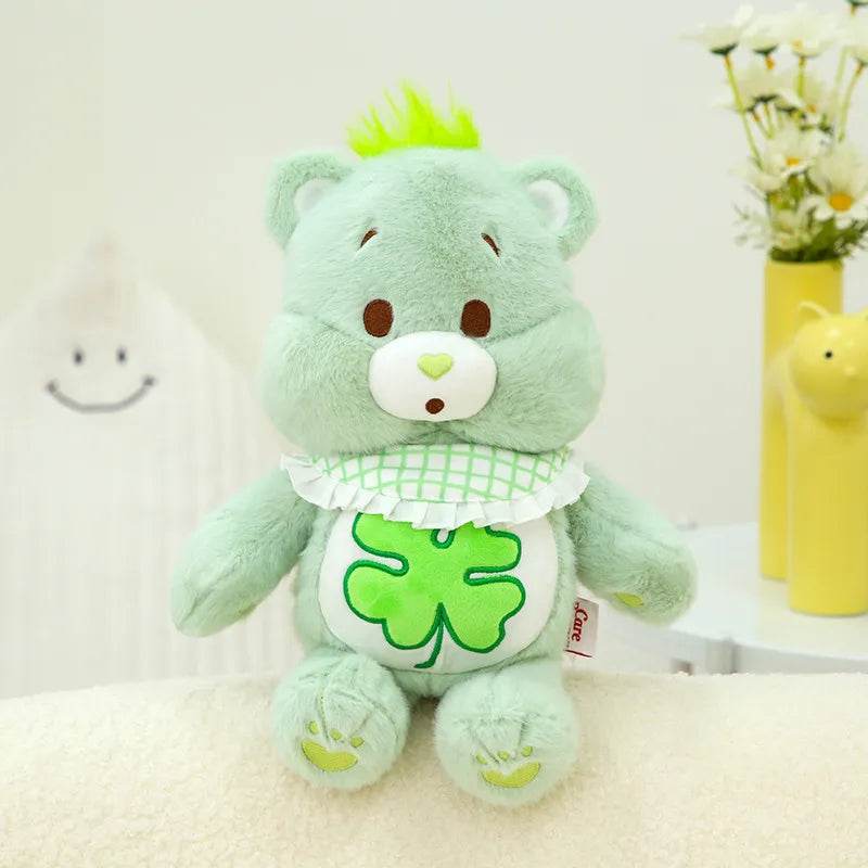 Adorably Baby Care Bear Plush Toys Bear Stuffed Doll Rainbow Bears Plushies Kawaii Room Decor Toys Lovely Kids Birthday Gifts - AIAZ